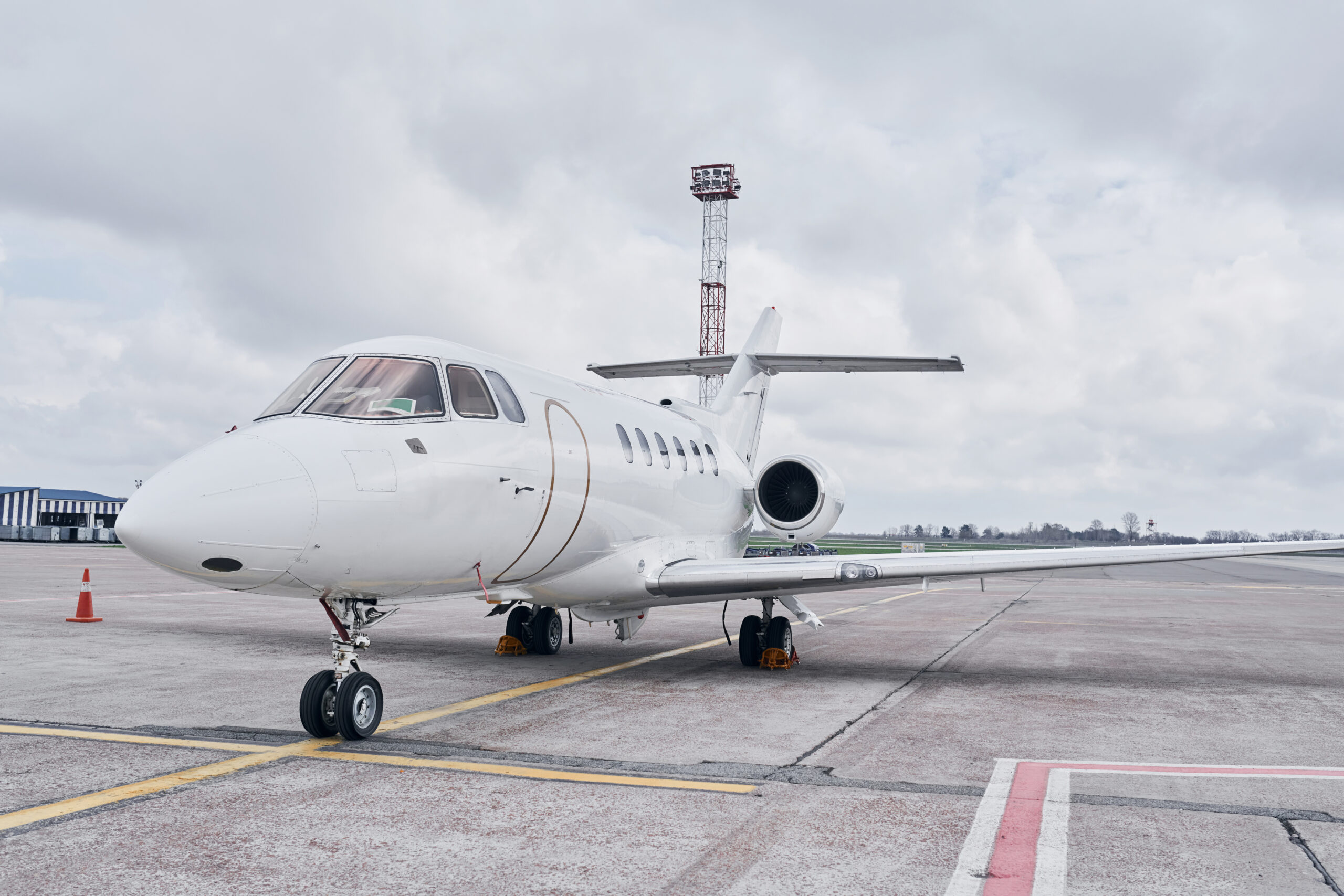 front view turboprop aircraft parked on the runwa 2023 11 27 05 34 10 utc scaled